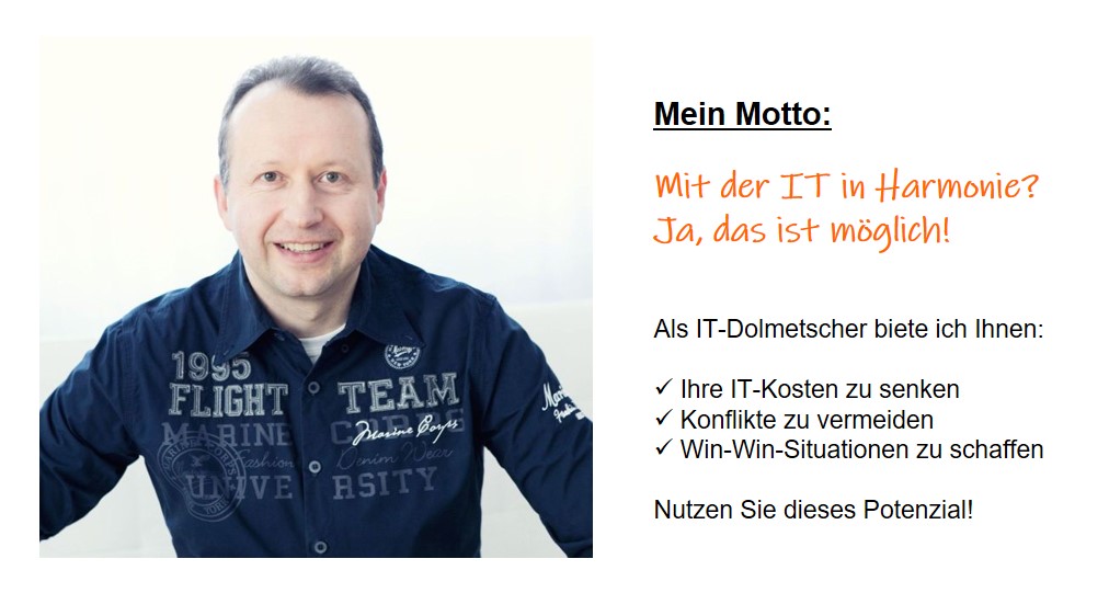 Petar Puskaric - IT-Dienstleister - Mein Motto